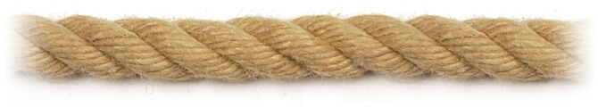 3 Strand Hempex Rope Detail