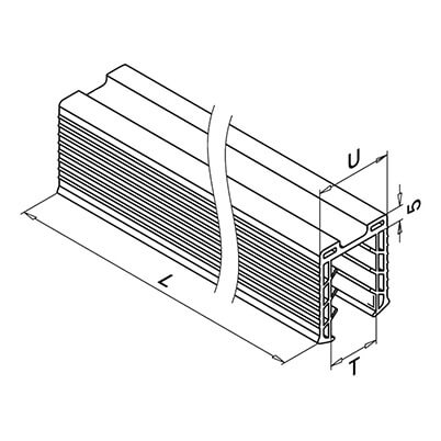Handrail Rubber Gasket For Glass Channel Balustrade Diagram