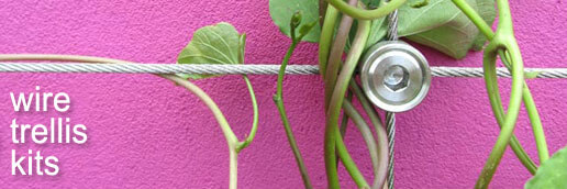 Green Wall Wire Trellis Kits