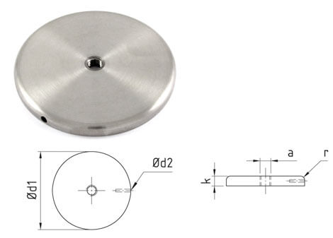 Trellis Post Cover Disc