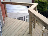 Click to enlarge Wire balustrade preserves beautiful views