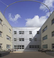 Click to enlarge The Vortex stainless steel mesh sculpture