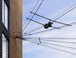 Click to enlarge Catenary Lighting Installation
