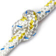 Yellow Braid on Braid Polyester Rope