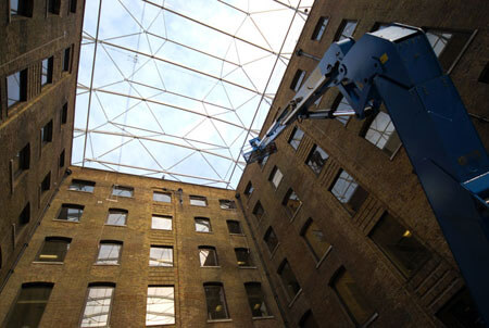 Devonshire Square Catenary System Installation