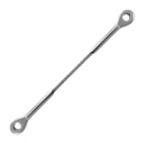 Eye to Eye Wire Rope Assembly - Stainless Steel