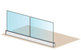Easy Glass Smart+ Balustrade - 4 Metre
