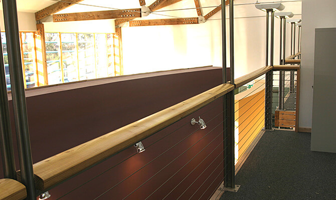 Forestry Commission Balustrade Installation