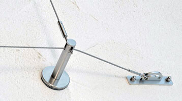 Click to enlarge Stainless Steel Wall Plate for Fork Attachment Example