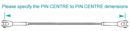 Fork and Fork System Wire Rope Assembly Measurements