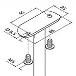Handrail Bracket Fixing