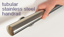 Tubular Stainless Steel Handrail