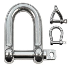 Stainless Steel Performance Shackles