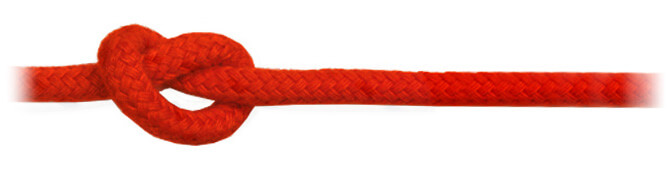 Red Matt Polyester Rope