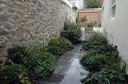 Click to enlarge Matt James, Channel 4 the City Gardener, stainless steel trellis design