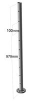 Stainless Steel Intermediate Baluster Post Mod 914 Drawing Stainless Steel Intermediate Baluster Post Mod 914 Drawing