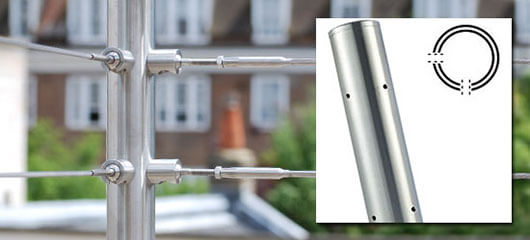Stainless Steel Balustrade Corner Post