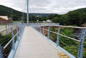 Click to enlarge Stainless Steel Foot Bridge Railing