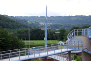 Click to enlarge Stainless Steel Pedestrian Bridge Balustrade Cables
