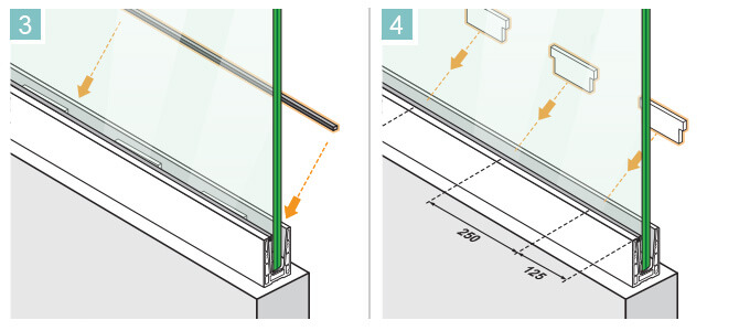 Rubber and Wedge Kit - Glass Positioning