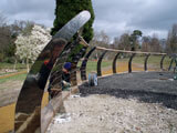 Click to enlarge Stainless Steel Balustrade at The Savill Garden