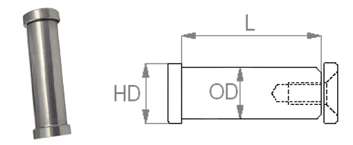 Image showing SBS-450 Clevis Pin