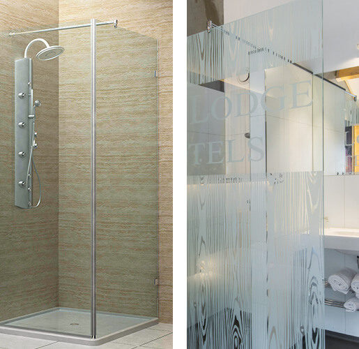 Glass Screen Support Arms - Showers and Bathrooms