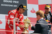 Click to enlarge F1 2011 Winners Podium Stainless Steel Balustrade