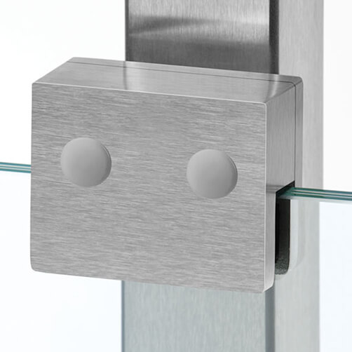 Glass Clamp - Square - In Situ Example