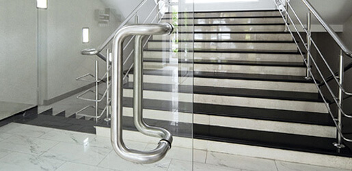 Stainless Steel Glass Door Handles