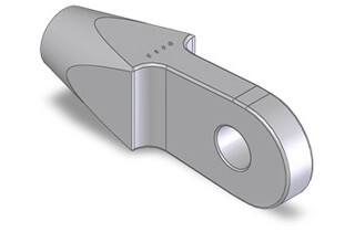 Structural Tie Bar Spade End Structural Tie Bar Spade End