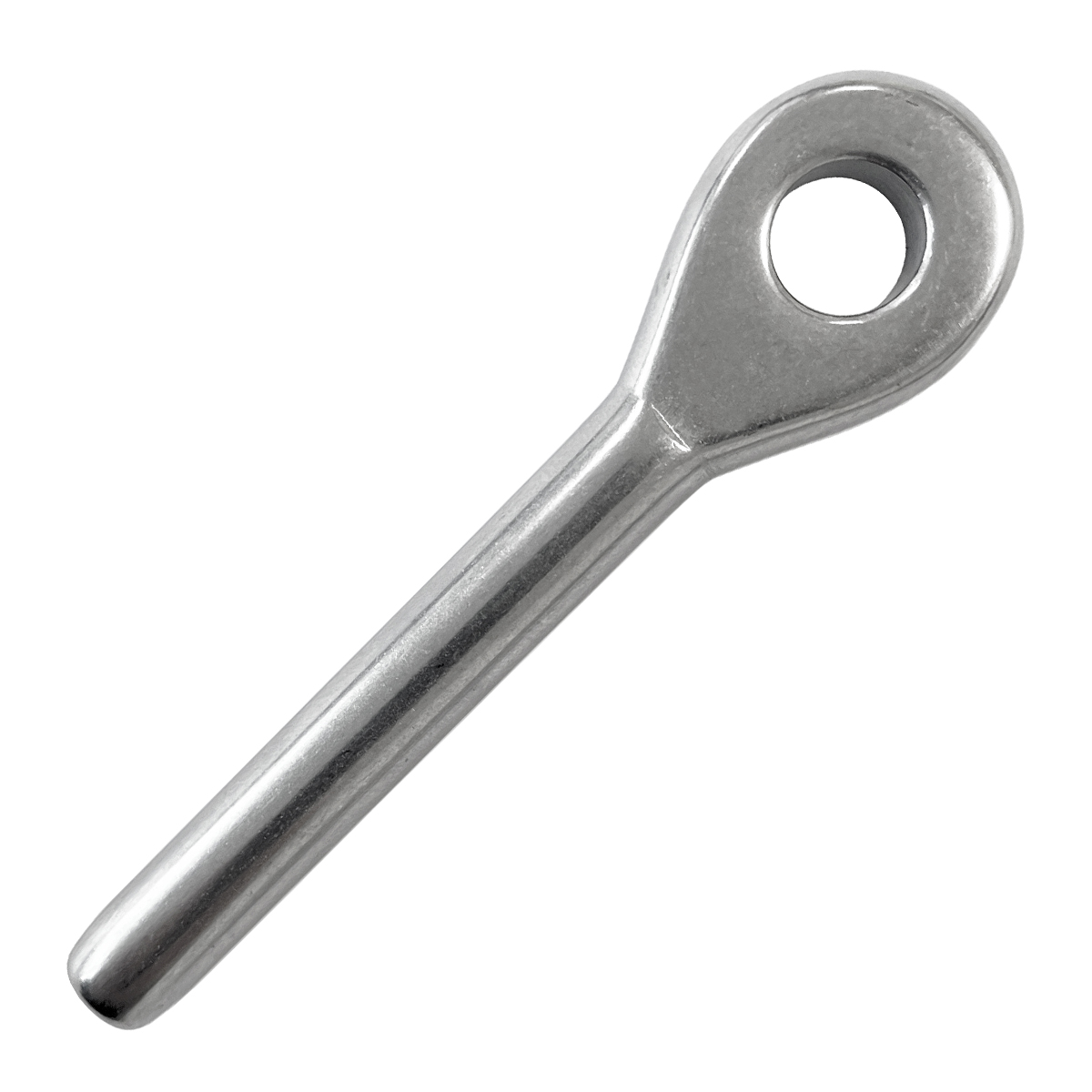Stainless Steel Swage Eye - Forged Style Stainless Steel Swage Eye - Forged Style