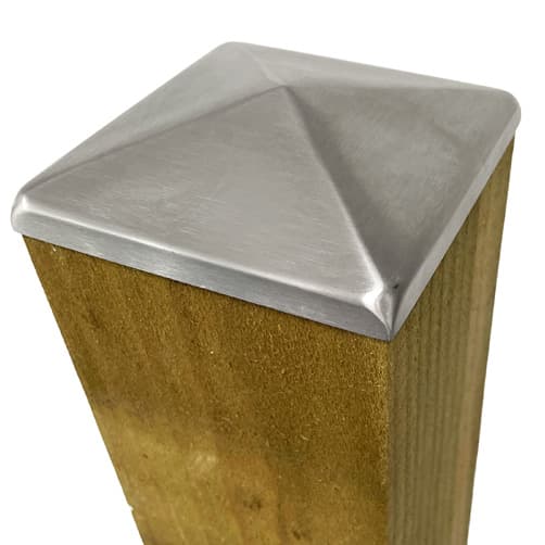 Stainless Steel Post Cap for Timber Posts
