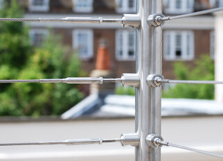 Tube Mounting Wire Balustrade
