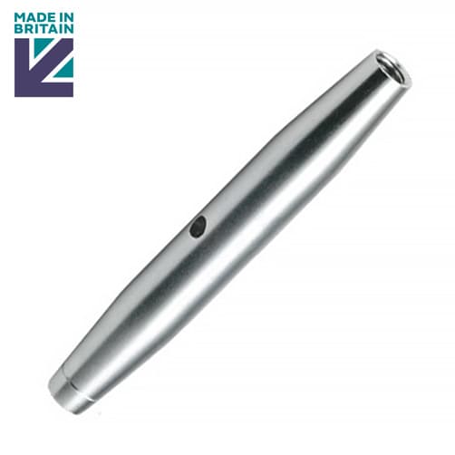 Turnbuckle Body with Metric Thread - Stainless Steel