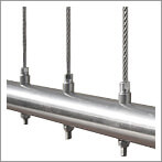 Vertical Wire Balustrade - Tube Mount