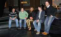 Click to enlarge Zaha Hadid with James Arrowsmith, Swarovski Milan
