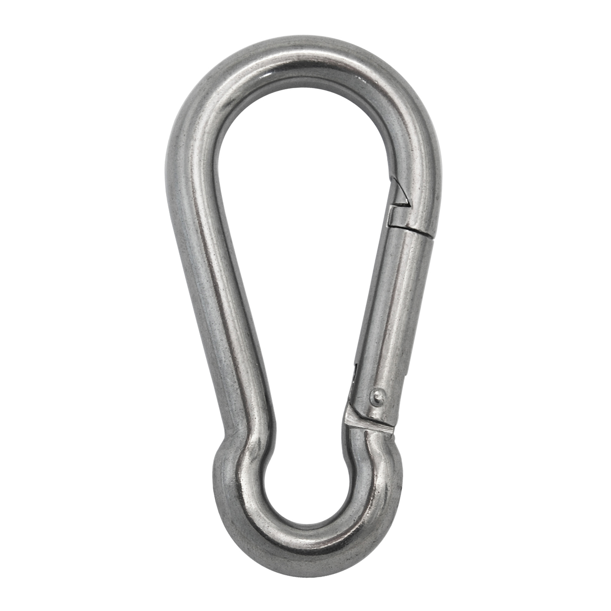 Carabiner No Eye - Stainless Steel Marine Grade 316 Carabiner No Eye - Stainless Steel Marine Grade 316