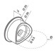 Tube Mount Round Glass Clamp Adapter Diagram