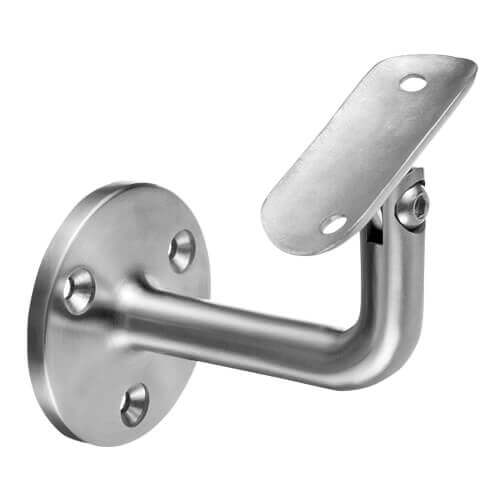 Adjustable Handrail Plate Bracket