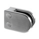 Stainless Steel D Glass Clamp - 6mm to 12mm - Tube Mount