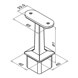Square Balustrade Handrail Saddle - In-Line - Flat Fix - Dimensions