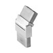 60x20 Adjustable Tube Connector - Stainless Steel