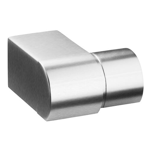 Juliet Balcony Stainless Steel Wall Flange To Accept Round Handrail