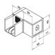 Juliet Balcony Stainless Steel Square Wall Flange Diagram