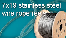 7x19 Stainless Steel Wire Reels