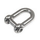 D Shackle with Hexagon Pin