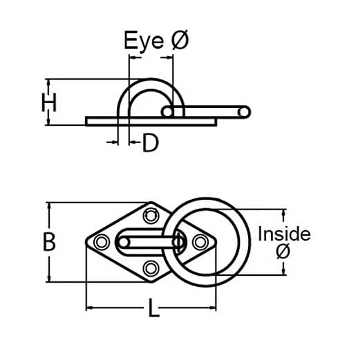 Diamond Ring Deck Plate Diagram