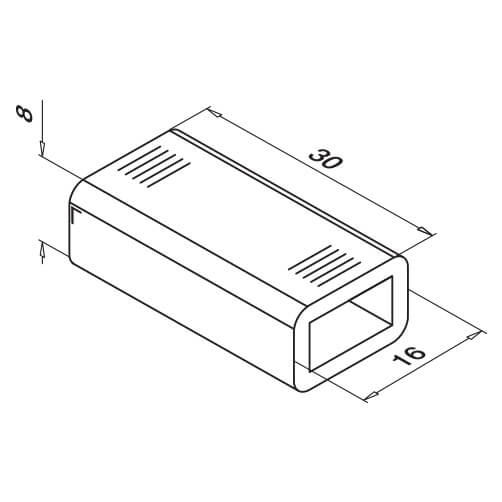 Coupling Connector Sleeve - Dimensions