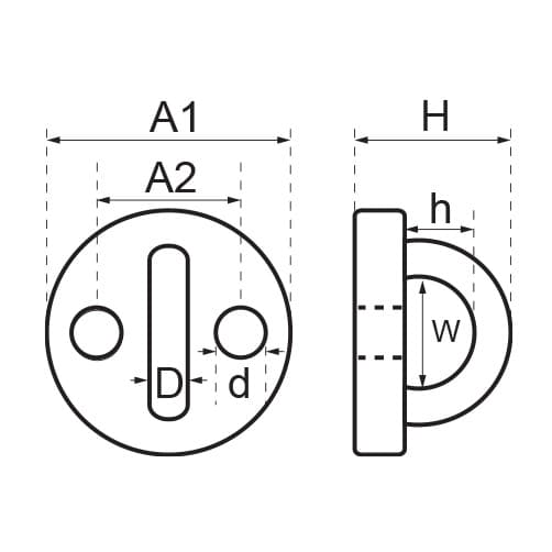 Round Eye Deck Plate Diagram